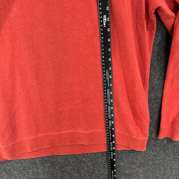 Tommy Bahama Sweater Mens XL Reversible Half Zip Pullover Dolphin Cotton Blend - Picture 7 of 9